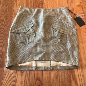 Plaid L.A.M.B. Skirt.